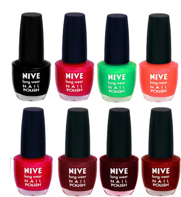 

Nive Colour Blast Nail Lacquer3005201750 Multicolor(Pack of 8)