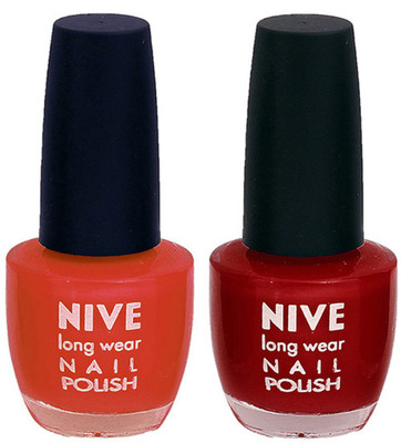 

Nive Colour Blast Nail Polish 110055 Pink(Pack of 2)