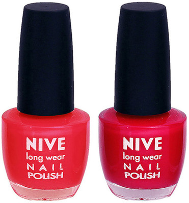 

Nive Colour Blast Nail Polish 110051 Pink(Pack of 2)
