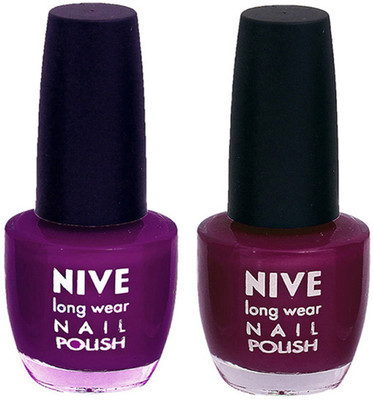 

Nive Colour Blast Nail Polish2003201604 Purple(Pack of 2)