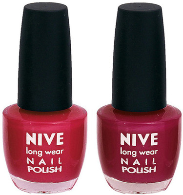 

Nive Colour Blast Nail Polish 13102357 Pink(Pack of 2)
