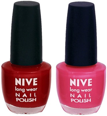 

Nive Colour Blast Nail Polish 110014 Pink(Pack of 2)