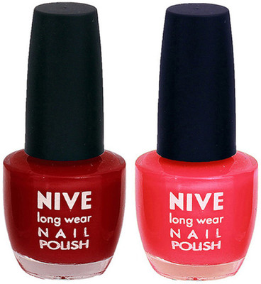 

Nive Colour Blast Nail Polish 110011 Pink(Pack of 2)