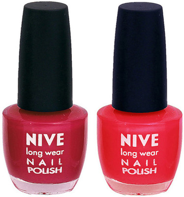 

Nive Colour Blast Nail Polish 13102359 Pink,Pink(Pack of 2)