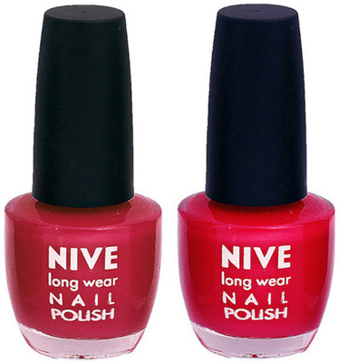 

Nive Colour Blast Nail Polish 13102352 Pink,Pink(Pack of 2)