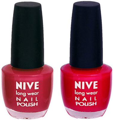 

Nive Colour Blast Nail Polish 13102369 Pink,Pink(Pack of 2)