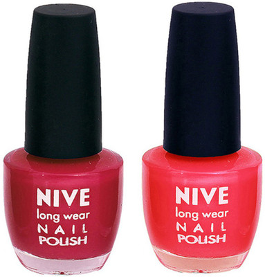 

Nive Colour Blast Nail Polish 13102345 Pink,Pink(Pack of 2)