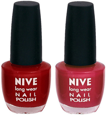 

Nive Colour Blast Nail Polish 110009 Pink(Pack of 2)