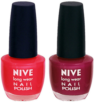 

Nive Colour Blast Nail Polish 110054 Pink(Pack of 2)