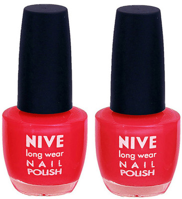 

Nive Colour Blast Nail Polish 13102321 Pink(Pack of 2)