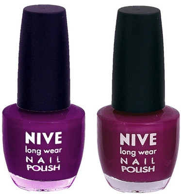 

Nive Colour Blast Nail Polish2003201627 Purple(Pack of 2)