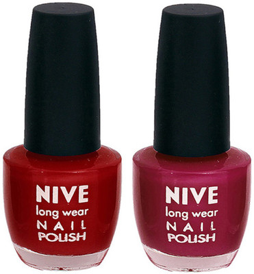

Nive Colour Blast Nail Polish 110022 Pink(Pack of 2)