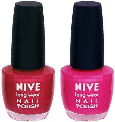 

Nive Colour Blast Nail Polish 13102338 Pink,Pink(Pack of 2)