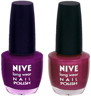 

Nive Colour Blast Nail Polish2003201632 Purple(Pack of 2)