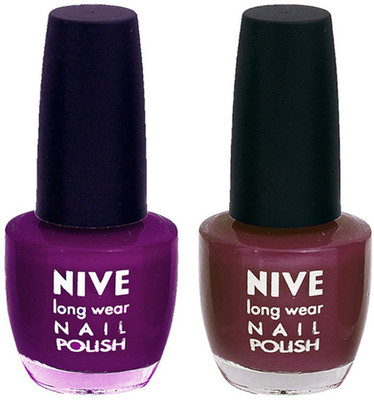 

Nive Colour Blast Nail Polish2003201617 Purple(Pack of 2)