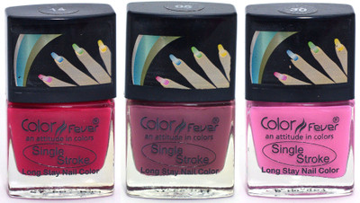 

Color Fever Ultra Sparkle Nail Color - Blush/Pink, Multi(Pack of 3)
