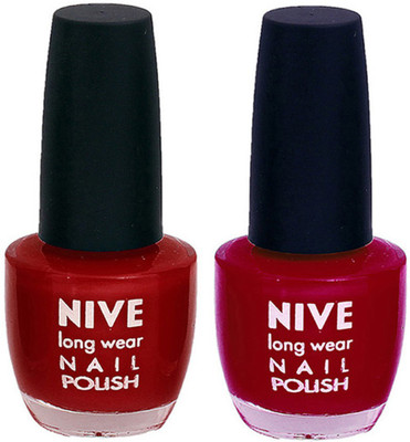 

Nive Colour Blast Nail Polish 110028 Pink(Pack of 2)