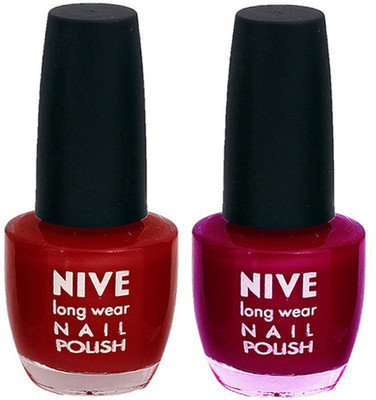 

Nive Colour Blast Nail Polish 110006 Pink(Pack of 2)