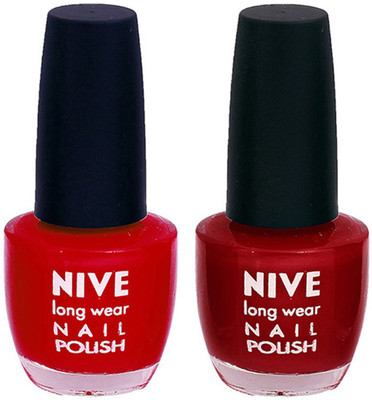 

Nive Colour Blast Nail Lacquer Red,Red(Pack of 2)