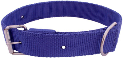 

SRI High Quality Strong Nylon Dog Collar 1.5 INCH Dog Everyday Collar(, Blue