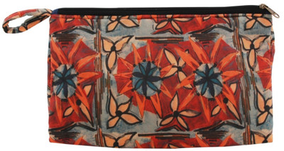 

Indha Craft Indha Leaves print Multi utility pouch Pouch(Multicolor)