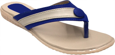 

With The Fashion Women BLUE Flats