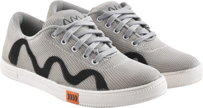 

WalkJump canvas shoes, casuals, stylish Sneakers For Men(Black, Grey