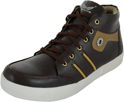 

Madoks Men's Handmade Casual Shoes Casuals For Men(Brown