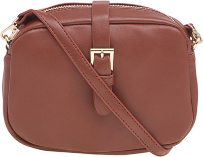 

20 Dresses Women Formal Tan PU Sling Bag