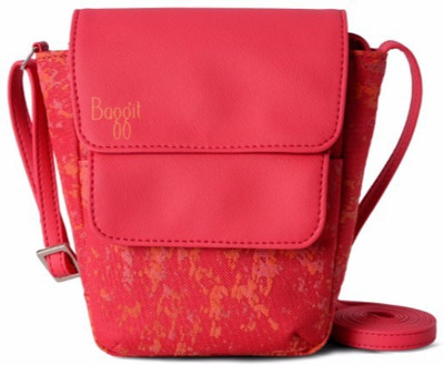

Baggit Women Red PU Sling Bag