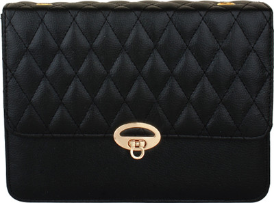 

20 Dresses Women Evening/Party Black PU Sling Bag
