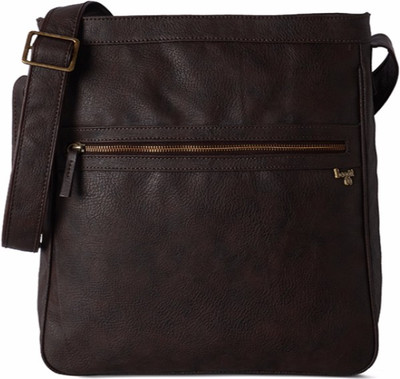 

Baggit Men Brown PU Sling Bag
