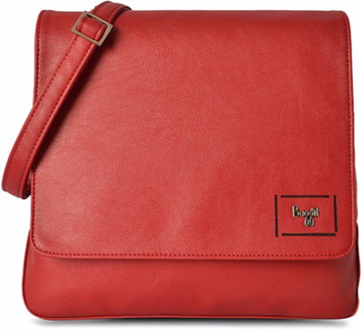 

Baggit Women Casual Red PU Sling Bag