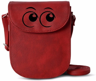 Baggit Women Red PU Sling Bag