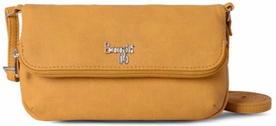 

Baggit Women Casual Yellow PU Sling Bag