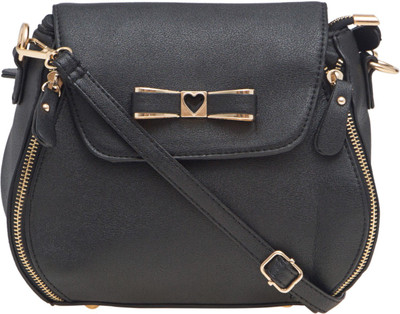 

20 Dresses Women Formal Black PU Sling Bag