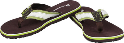 

Burner Flip Flops, Brown green