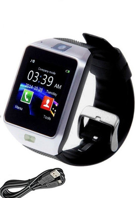 

SYL PLUS Smartwatch with calling function compatible with Samsung Galaxy E5 Silver Smartwatch(Silver Strap Regular)