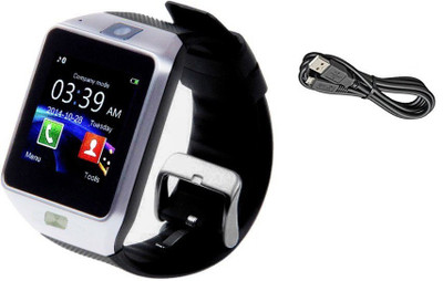SYL PLUS Smartwatch with calling function compatible with Micromax Superfone Canvas A100 Silver Smartwatch Silver Strap Regular available at Flipkart for Rs.2299