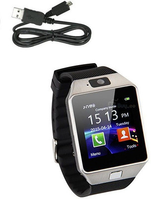 

ESTAR Smartwatch with calling function compatible with LG Optimus L5 II Dual E455 Silver Smartwatch(Black Strap Regular)