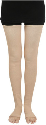 

Flamingo premium vericose vein stocking Knee, Calf & Thigh Support(Beige