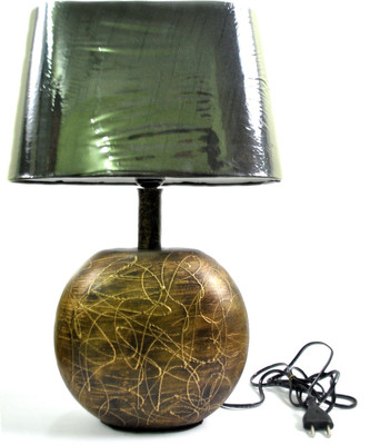 DUGGALS Table Lamp Gold Table Lamp(48 cm, Black, Gold)