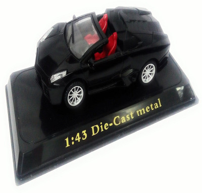 

DINAARKAN DIE CAST BLACK METAL CAR WITH PULL BACK ACTION(Black)