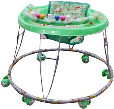 

Taaza Garam Musical Activity Walker With Parent Rod(Green)