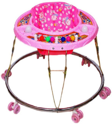 

Taaza Garam Musical Activity Walker With Parent Rod(Pink)