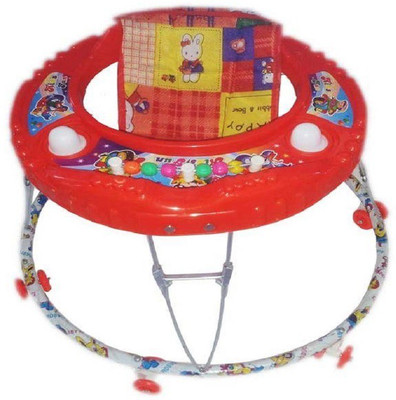 

Taaza Garam Musical Activity Walker With Parent Rod(Red)