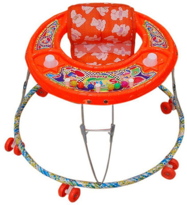 

Taaza Garam Musical Activity Walker With Parent Rod(Orange)