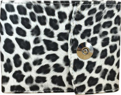 

TnW Girls Multicolor Artificial Leather Wallet(6 Card Slots), Black;white