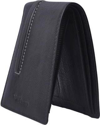 

Tamanna Men Black Genuine Leather Wallet(7 Card Slots)