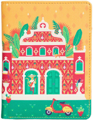 

Chumbak Women Multicolor Canvas Wallet(4 Card Slots), Yellow